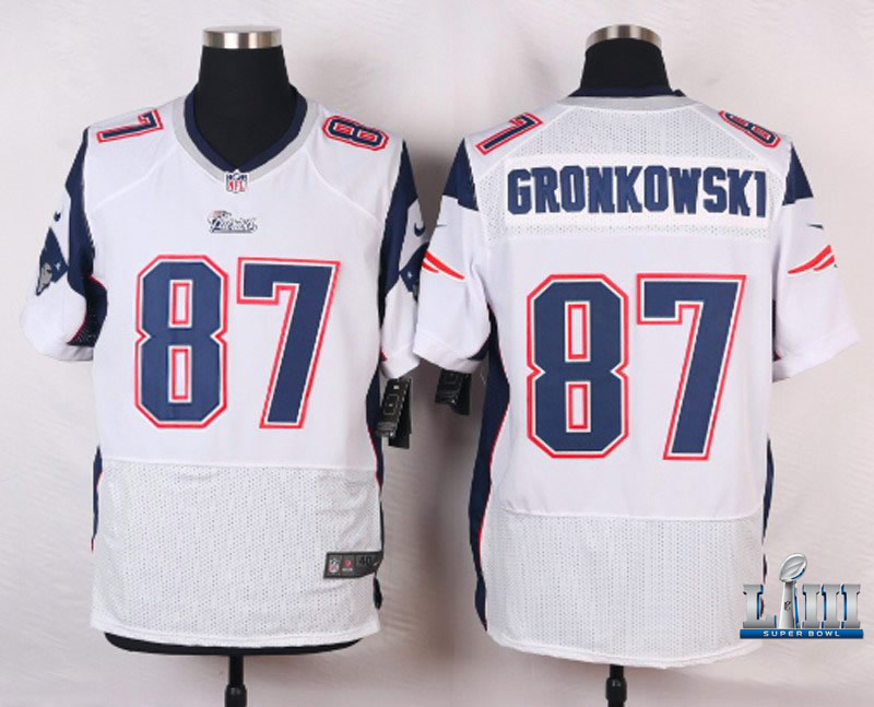 2019 New England Patriots Super Bowl LIII elite Jerseys-030